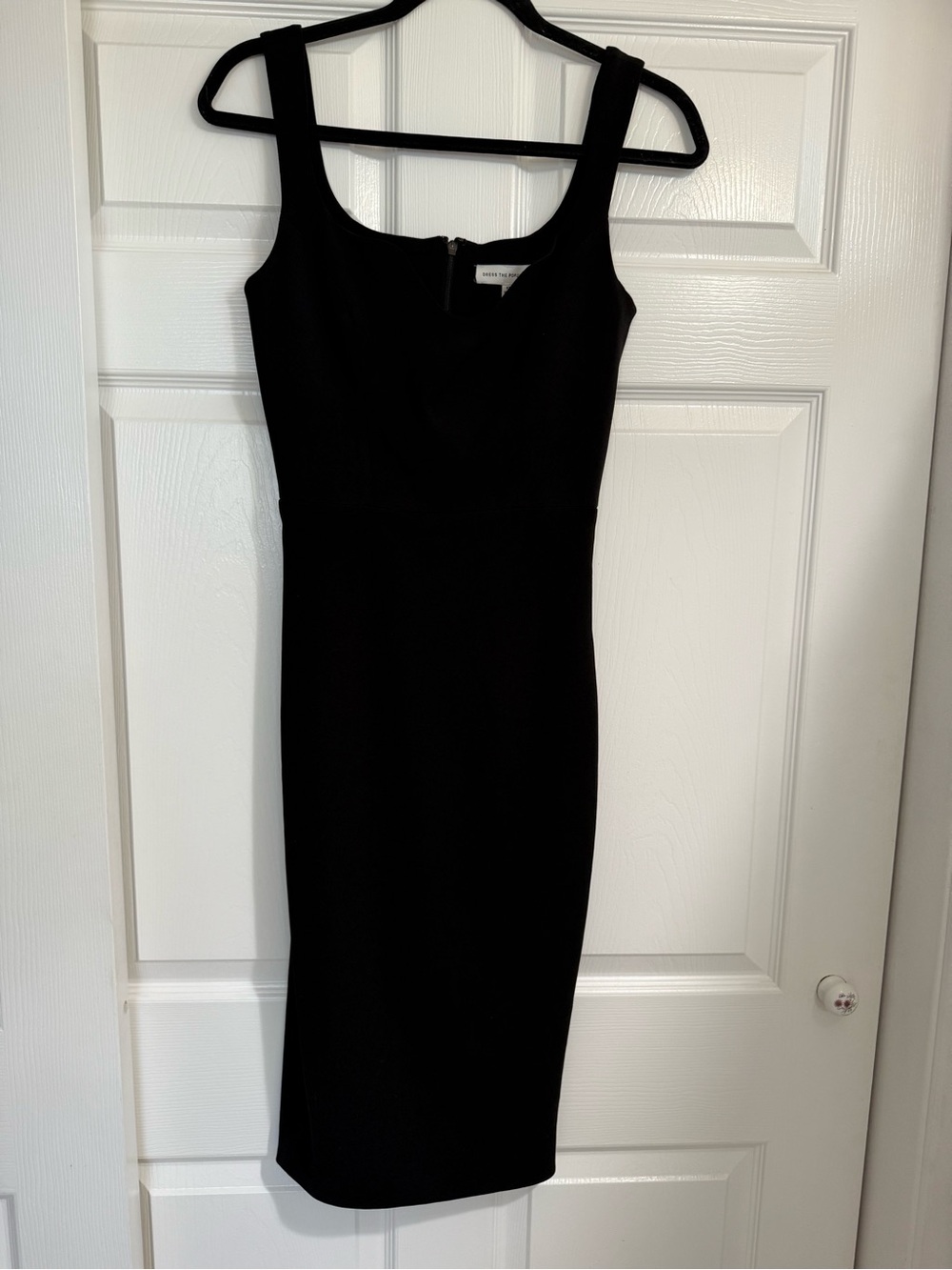 Dress the Population Classic Black Sheath Dress
